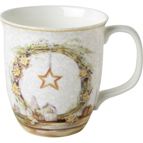 Чаша Mug 375мл Bright Shine златиста